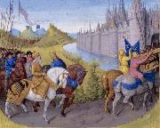 Jean Fouquet, Arrival of the crusaders at Constantinople